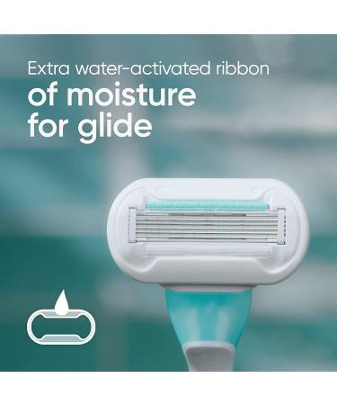 Gillette Venus Extra Smooth Sensitive Disposable Razors for Women - 2 Count - Buy Online on GoSupps.com