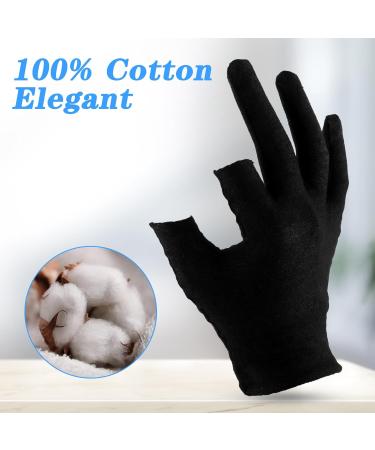 Sibba Cotton Touchscreen Gloves - Moisturizing Overnight Repair for Eczema & Dry Skin | Hand Spa Treatment for Soft Hands - Buy Online on GoSupps.com