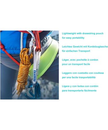 Northpada 10mm Static Safety Climbing Rope - 20m Blue Rock Climbing & Fire Rescue Rope for Parachute and Roping Activities - Buy Online on GoSupps.com