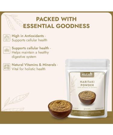 AEJESOP Haritaki Powder Harde Harad 7oz(200g) - Buy Online on GoSupps.com