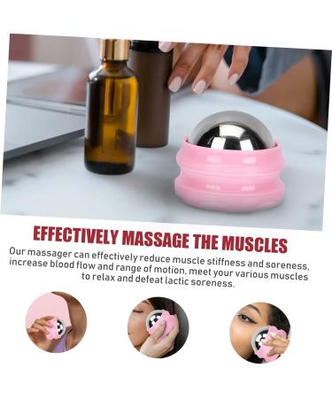 Beavorty Metal Cool Face Roller & Massage Ball - Heat & Cold Therapy Device for Glowing Skin & Fitness - Buy Online on GoSupps.com