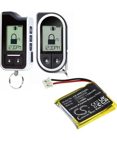 Buy 120mAh/3.7V Replacement Battery for Python 7752P - International Shipping Available - Buy Online on GoSupps.com