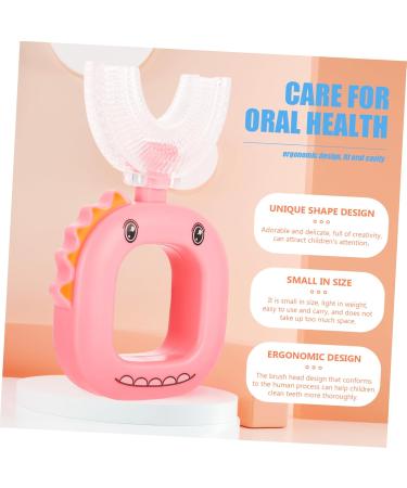 Ultechnovo U-Shaped Toothbrush for Kids | Child-Friendly Tooth Cleaning Tool | Automatic Pebble Angel Design - Buy Online on GoSupps.com