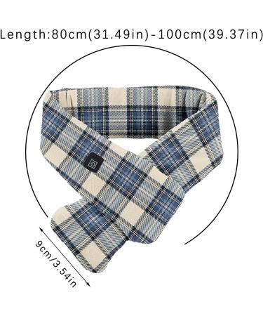 Buy Portable Electric Heating Scarf - Wireless Neck Warmer for Pain Relief & Comfort | International Shipping - Buy Online on GoSupps.com