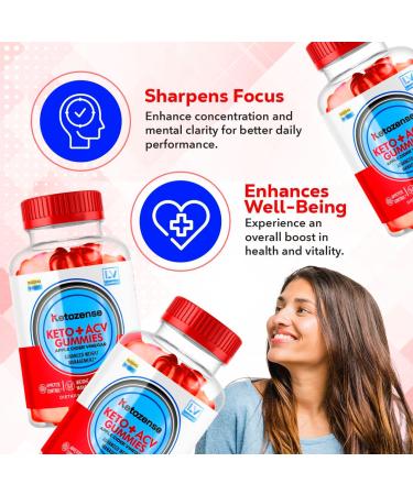 LIVORKA (3 Pack) Ketozense - KetozeneACV Gummies Ketozense Gummies KetozenseGummies Ketozense ACV Ketozense ACV 180 Gummies for 3 Months - Buy Online on GoSupps.com