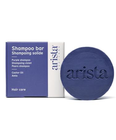 Arista Purple Shampoo Bar | Solid Shampoo Bar | Amla Fruit Powder  Purple Toner & Castor Oil Shampoo Bar | Shampoo Bar Moisturizing | Purple Shampoo for Grey Hair