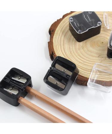 BokWin 5PCS Cosmetic Pencil Sharpener - Dual Holes Makeup Pencil Sharpener for Eyeliner and Lipliner Pencils - Buy Online on GoSupps.com