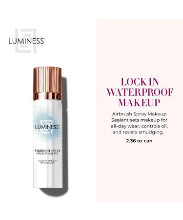 LUMINESS Waterproof Setting Spray for Makeup | Long-Lasting Airbrush Sealant | Oil Control & Hydrating Mist (2.36 fl oz) - International Shipping Available - Buy Online on GoSupps.com