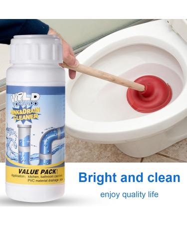 Sink Clog Remover - Drain Cleaner Hair Clog Remover - Powder Cleaning Tool for Shower Sink Drains Kitchen Unclogging and Removal Gyouza - Buy Online on GoSupps.com