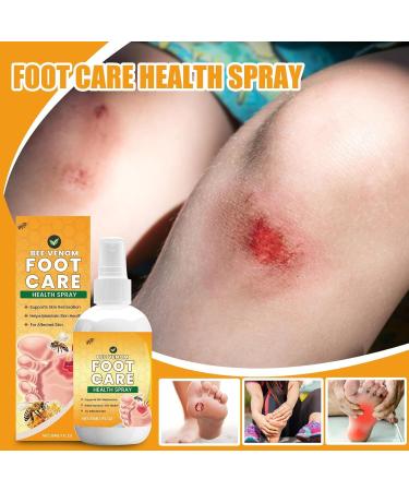 Foot spray 30 ml moisturizing spray for leg and foot care moisture solution for legs repair product for feet at home on the go sports - Buy Online on GoSupps.com