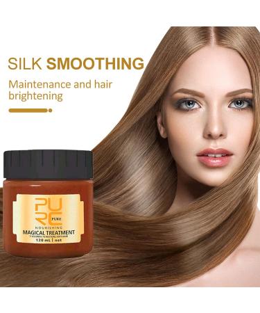 BROUYOUE PURC Magical Hair Treatment Mask Upgraded - Professional Hair Conditioner for Dry & Damaged Hair - 5 Seconds Repairs - 120ML 2PCS - Buy Online on GoSupps.com