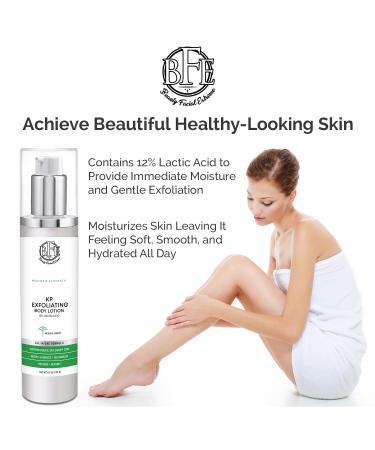 Keratosis Pilaris Exfoliating Body Lotion - 12% Lactic Acid for Smooth Skin | Immediate Moisture & Gentle Exfoliation - Buy Online on GoSupps.com
