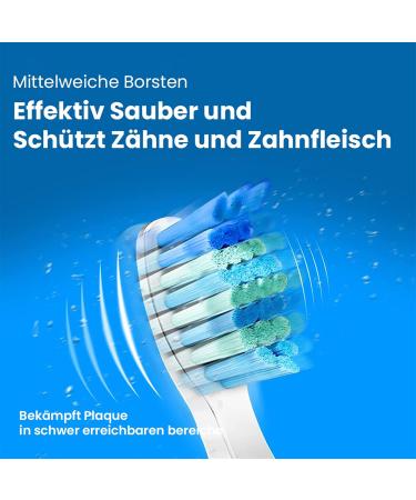 10 Replacement Brushes for Fairywill D7/D8/507/508/515/117/959 - Compatible Electric Toothbrush Heads - Buy Online on GoSupps.com