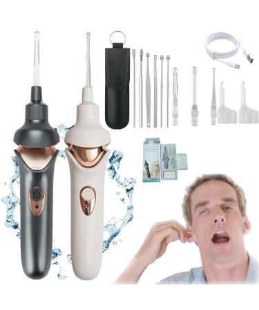 Tweddy Smart Ear Wax Remover Tweddy Smart Ear Wax Vacuum Tweddy Smart Earwax Remover Ear Wax Removal Tool Ear Cleaner Earwax Removal Kit with Light for Children Adult (2*Mix)