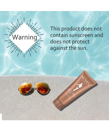 IDUCEN Self-Tanning Lotion - Organic & Natural Ingredients for Darker Bronzed Glow (125ML) - Buy Online on GoSupps.com