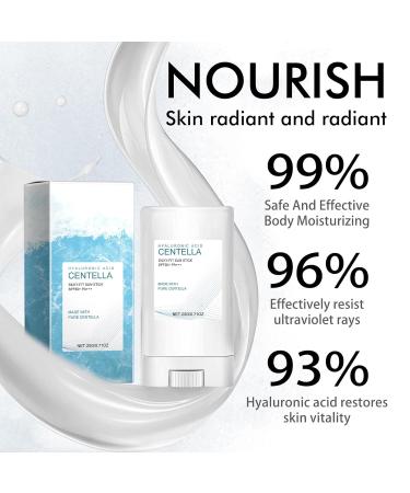 Suncream Stick Silky Fit | Korean SPF50+ Sunscreen Stick | No White Cast Lightweight Moisturizing Protection for Face & Body - Buy Online on GoSupps.com