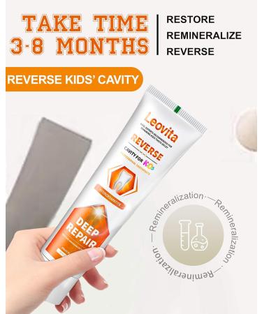 Cavity Reversing Kids Toothpaste | Hydroxyapatite Cavity Repair & Remineralizing Formula | Fluoride Free Toddler Toothpaste - Buy Online on GoSupps.com