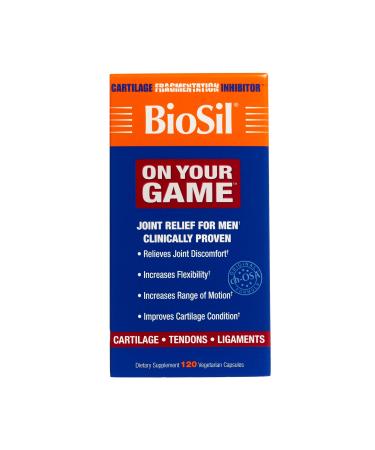 BioSil by Natural Factors On Your Game 120 Veggie Caps
