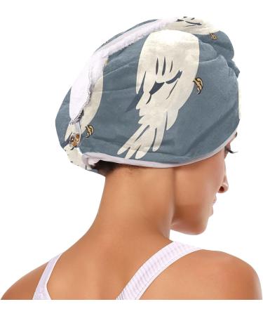 Super Absorbent Parrot Corella Hair Towels 2 Pack - Quick Dry Turbans for Women & Girls | Best Hair Drying Solution - Buy Online on GoSupps.com