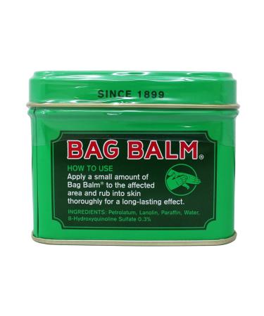 Bag Balm Skin Moisturizer Kit - Original Formula for Dry Skin Hands Feet Lips Cuticles Elbows Heels Chafing Pets & Livestock - Includes 1 8 oz Tin & 1 0.33 On The Go Tube - Buy Online on GoSupps.com