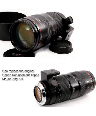 iShoot Metal Lens Collar Tripod Mount Ring for Canon EF 70-200mm f/4L (is/is II), EF 400mm f/5.6 L, EF 80-200mm f/2.8L Lens with ARCA-Swiss Quick Release Plate - Buy Online on GoSupps.com