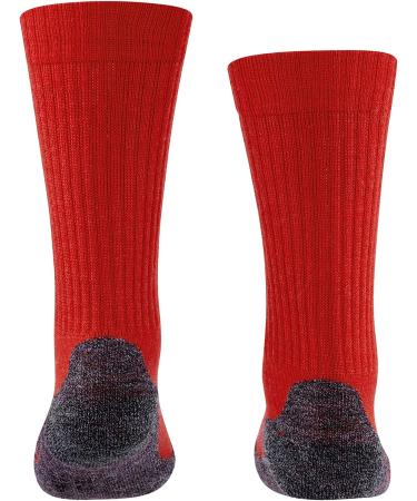 FALKE Kids Active Warm Merino Wool Socks | Red (Fire 8150) | 2-3T | 1 Pair - Unisex - Buy Online on GoSupps.com