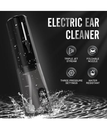 Electric Ear Wax Removal Tool - Rechargeable Ear Irrigation System for Safe & Effective Ear Cleaning | Water Powered Ear Wax Cleaner for Adults & Kids - Buy Online on GoSupps.com