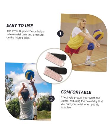 Buy Sosoport Volleyball Arm Guard & Carpal Tunnel Wrist Brace - Comfortable Support for Weightlifting & Bowling - Adjustable Skin Color Straps - Buy Online on GoSupps.com