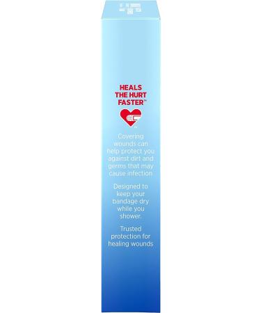 Band-Aid Brand First Aid Water Block Shower Care Clear Bandage Protector - Medium 4 ct - Buy Online on GoSupps.com