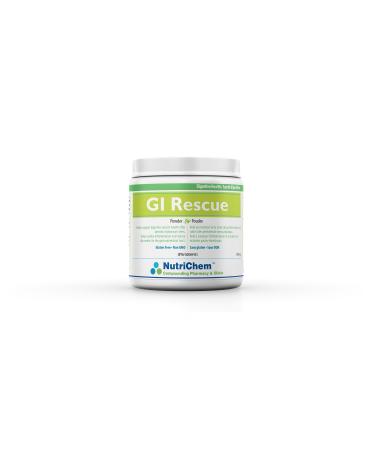 NutriChem GI Rescue | Soothing Gut Rescue | Made with Aloe Zinc Carnosine and Zinc | Gluten and Egg Free | Gastrointestinal Health | 150g