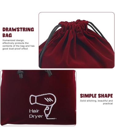 Healvian Hair Dryer Bag Blow Dryer Bag Drawstring Bag Packaging Bag Hair Dryer Storage Organizer Pouch For Home - Buy Online on GoSupps.com