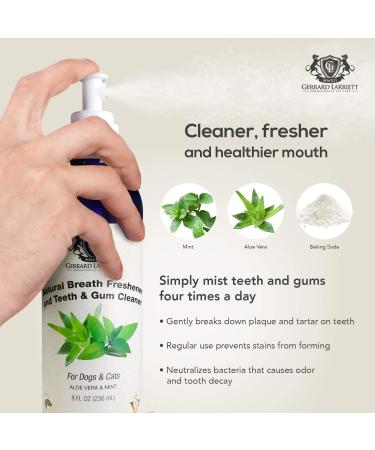 Natural Pet Oral Care Spray: Fights Plaque, Tartar & Gum Disease for Dogs and Cats - Buy Online on GoSupps.com