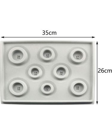 Tegg Bracelet Board: Flocked Bead Beading Jewelry Organizer Tray - DIY Craft Panel - Buy Online on GoSupps.com