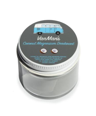 Vanman s Coconut & Magnesium Deodorant for Sensitive Skin (2oz) Odor Fighting Armpit Smell Remover - Underarm Deodorant w/Moisture Protection Personal Care Products w/Organic Ingredients 1 - Buy Online on GoSupps.com