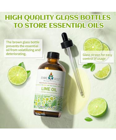 EVOKE OCCU Pine Needle Essential Oil and Lime Essential Oil - 4 Fl Oz - Buy Online on GoSupps.com