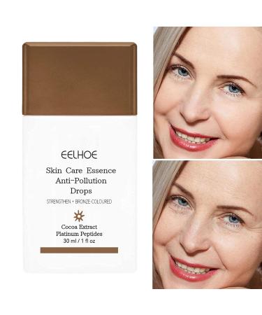 Drunk Elephant Bronzer Drops - Peptide Serum for Face & Body | Anti-Aging Liquid Bronzer | 3-Piece Set - Buy Online on GoSupps.com