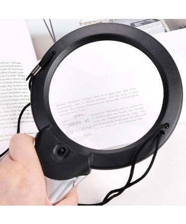 Professional 2 in 1 Large Hands Free with Cord LED Magnifier Chest Rest Light Magnifier Neck Wear for Reading Sewing Crafts Handcraft Hobby Full of Stars - Buy Online on GoSupps.com