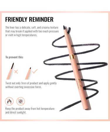 OULAC Crayon Yeux Waterproof Eye Liner et Lip Liner Prune Mat avec Couleur Intense Eyeliner Anti-salissures Texture Lisse et Cr meuse Tenue 12h+ Vegan (L07) Heartfelt LL07 Heartfelt - Buy Online on GoSupps.com