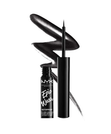 NYX PROFESSIONAL MAKEUP Epic Wear Metallic Liquid Liner  Long-Lasting Waterproof Eyeliner - Black Metal Black Metal Metallic - Buy Online on GoSupps.com