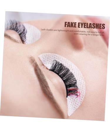 ABOOFAN 14 Pairs False Lashes Fake Eyelashes Individual Lashes Curl Lash Extensions Lash Clusters Cluster Lashes Lash Extensions Clusters Fake Lashes Imitation Extend Multi-layer - Buy Online on GoSupps.com