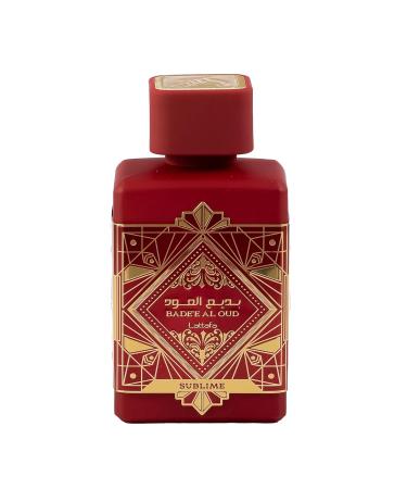 Luxury Badee AL Oud Sublime Eau De Parfum Long Lasting Men Women Fragrance Fruity Fresh Rose Vanilla Scent 100 -ML 3.38 Floz Spray. - Buy Online on GoSupps.com