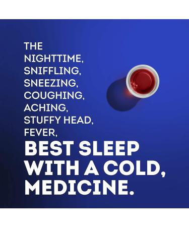 Vicks NyQuil Severe Nighttime Relief Bundle - Cough, Cold & Flu Relief + Vicks VapoShower Tablets - 12 FL OZ Bottles & 12 Tablets - Buy Online on GoSupps.com