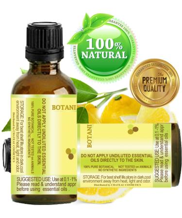 LEMON (Mediterranean) ESSENTIAL OIL. 100% Pure Therapeutic Grade Premium Quality Undiluted. 3.33 Fl.oz.- 100 ml. - Buy Online on GoSupps.com