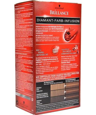 Schwarzkopf Brilliance No. 864 Golden Brown Color Protect Diamond - Buy Online on GoSupps.com