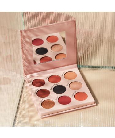 Nabilla Beauty | Eyeshadow palette - 9 shades - Gold planet 02 | Highly pigmented eyeshadows matte and pearly finishes long-lasting jojoba oil vitamin E - Buy Online on GoSupps.com