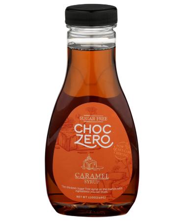 ChocZero Caramel Syrup Sugar Free 12 oz