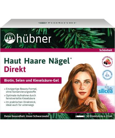 H bner Original Silicea Direct Sticks | Silica Gel with Biotin for Skin Hair & Nails | Red Fabric Taste Dietary Supplement - Buy Internationally - Buy Online on GoSupps.com