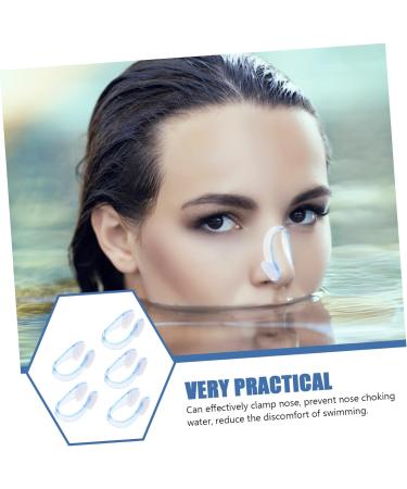  FRCOLOR FRCOLOR 5 Boxes Professional Swimming Nose Clip Practical Nose Clip Under Water Swimmer PC Laptop White Metal - Buy Online on GoSupps.com