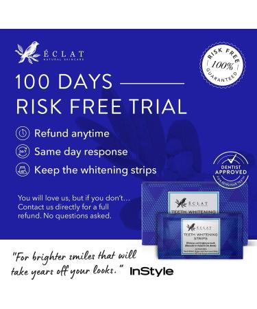 Teeth Whitening Strips - DentaMeld Technology for 3X Whiter Teeth - Sensitive Teeth Kit by UK Dentists - Buy Online on GoSupps.com