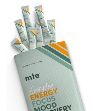 MTE - Wellness Powder for Focus Productivity & Energy | Adaptogen & Nootropics Support Brain & Body | Caffeine-Free | No Sugar or Additives